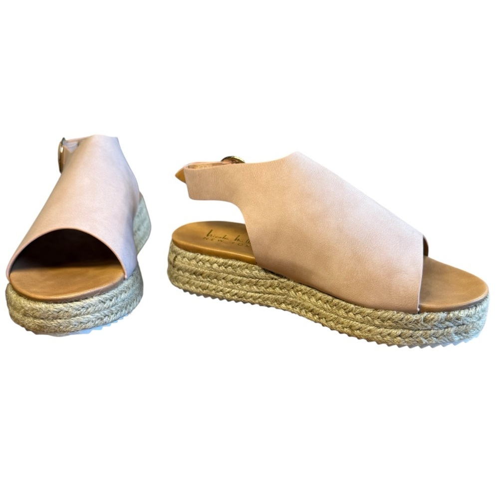 Nicole Miller New York Mollie-yo espadrille wedge sandals. 
Blush color. Size 1.